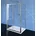 U-Kabine 120 x 80 cm rechts 1200 x 190 cm Klarglas Polysan-EL1215EL3215EL3215-SET