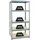 Proregal Schwerlastregal Metall 180x90x60 cm Grau