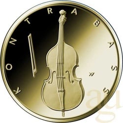 50 Euro Goldmünze Kontrabass 2018 (D)