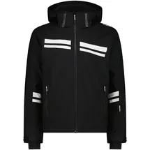 CMP Ski Jacket Zip Hood Schwarz 50