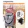 HOMECALL Einkaufswagen klappbar Geometrie-Print 55 L