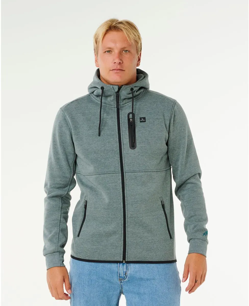 RipCurl Anti Series Departed Zip Thru moss (0102) S
