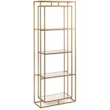 BIZZOTTO Elenor Regal 4 Fächer 172 x 0 x 0 cm Gold