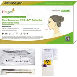 Hotgen Coronavirus (2019-nCoV) Nasal Antigentest 1 St. Erkennt Omikron