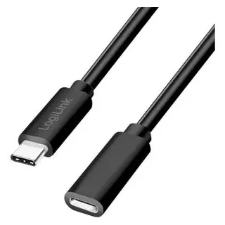 Logilink USB 2.0 Verlängerungskabel Schwarz
