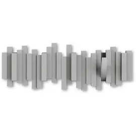 Umbra Garderobenleiste Stäbchen grau