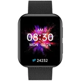 Garett GRC Maxx Smartwatch Garett Czarny stalowy, Sportuhr + Smartwatch