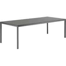 Solpuri Soft Diningtisch 200 x 100 x 75 cm Grau/Weiß