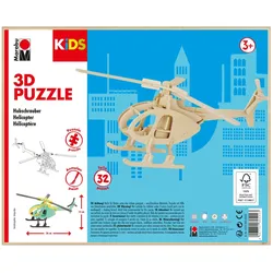 Marabu KiDS Hubschrauber 3D-Puzzle