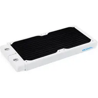 Alphacool NexXxoS ST30 Full Copper 240mm Radiator V.2 - White Special Edition - Schwarz/Weiß
