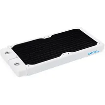 Alphacool NexXxoS ST30 Full Copper 240mm Radiator V.2 - White Special Edition - Schwarz/Weiß