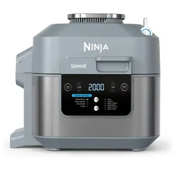 Ninja ON400EU Speedi Grau Heißluftfritteuse - 5.7 Liter, 1760 Watt, 10 Programme