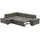 sit&more Ecksofa Alcudia L-Form, mit Armteilverstellung, optional Kopfteilverstellung und Bettfunktion grau