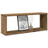 VidaXL Würfel-Wandregale 2 Stk. Artisan-Eiche 60x15x23 Holzwerkstoff
