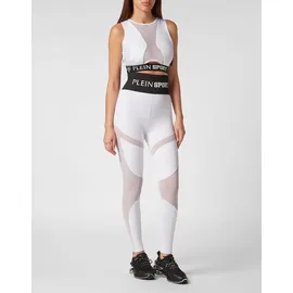 Plein Sport Leggings MULTICUT, weiß S