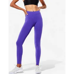 Legging Damen slim - 500 Fit+ lila 2XS