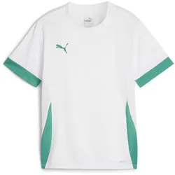 PUMA teamGOAL Matchday Trikot Kinder 15 - PUMA white/sport green/sport green 152