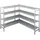 CombiSteel Regalsystem Stahl 2840x450x1700 mm