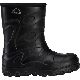 Mc Kinley Gummistiefel MCKINLEY "Rock Jr", Mädchen, Gr. 28, schwarz, Schuhe Gummistiefel, gefüttert