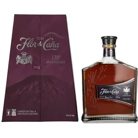 Flor de Caña 130th Anniversary 45% vol 0,7 l Geschenkbox