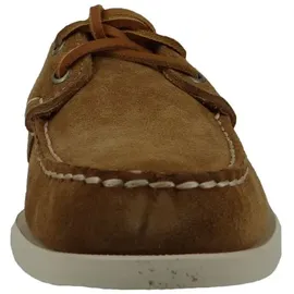 Sebago Herren Segel-/Bootsschuhe Halbschuhe Portland Flesh Out 7111PTW Braun - Braun