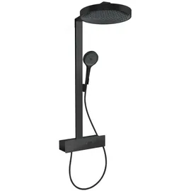 Hansgrohe Rainfinity m Thermostat, Brausekopf 360mm, mattschwarz