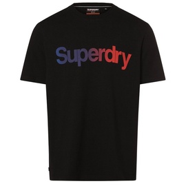 Superdry T-Shirt »CORE LOGO LOOSE TEE«, Gr. L, black fade, , 78247123-L
