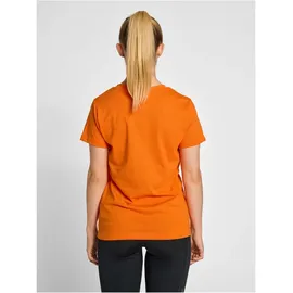hummel Hmlred Heavy T-Shirt Orange XS