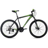 KS-Cycling KS Cycling Mountainbike Hardtail 26 Zoll Catappa schwarz-grün