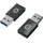 Conceptronic DONN10G Adapter USB3.0/USB-C/ 2er-Pack schwarz