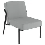 medso powered by paperflow Sessel MEDSO S gepolstert 58,0 x 74,3 x 38,0 cm Grau/Schwarz