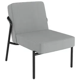medso powered by paperflow Sessel MEDSO S gepolstert 58,0 x 74,3 x 38,0 cm Grau/Schwarz