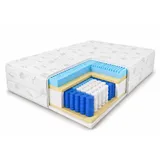 marpur 7 Zonen Taschenfederkernmatratze Premium 160 x 200 cm H3