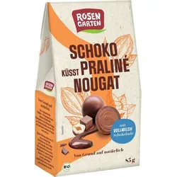Rosengarten Schoko küsst Praline - Nougat bio