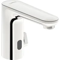 Hansa Infrarot-Waschtischarmatur HANSAELECTRA digi. Netz, o. Abl.garn, Ausl. 123mm,