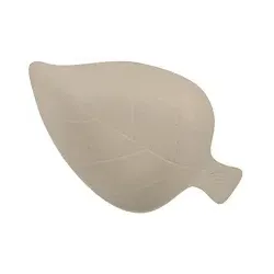 Papstar Pure Fingerfood-Teller Zuckerrohr 87425 , 1 Packung = 50 Stück, Leaf