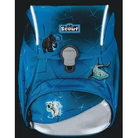 Scout Schulranzen Safety Light Alpha Set 4-teilig Polar Blue