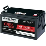 Panther Bleiakku GEL 100Ah 12V Akku USV Batterie Mover Boot Solarbatterie 120Ah