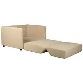 trendmöbel24 Schlafsofa Loveseat JOPIE in Beige