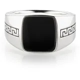 Bruno Banani Ring schwarz), / Silber 63