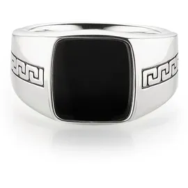 Bruno Banani Ring schwarz), / Silber 63