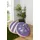 TICAA Rundes Kissen-Set 2-teilig 40 x 40 cm Lila