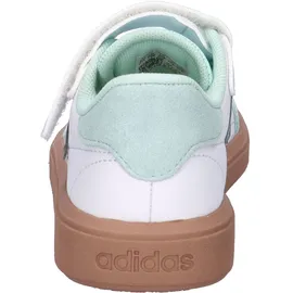 adidas Courtblock EL C Kinder Ftwr White/Magic Grey/Mint 28