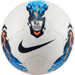 NIKE Premier League Heritage Seitiro Fußball Trainingsball 100 - white/blue/orange/blue 4