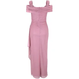 Vera Mont Abendkleid Glitzer-Look Rosé 40