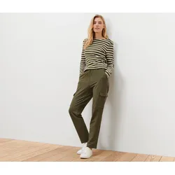 Tchibo - Joggpants mit Cargo-Taschen - Damen - Gr. XXL - khaki