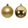 Kaemingk Weihnachtsbaumkugeln Glas 3,5 cm 16 Stück gold