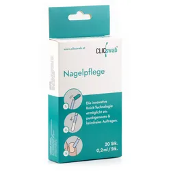 CLICswab® Nagelpflege Lösung 20 St Unisex