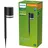 Philips Sockelleuchte Kunststoff 54,0 cm Solar 1,5 W inkl. Dämmerungssensor schwarz