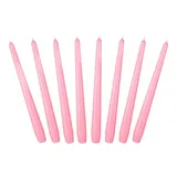 Brubaker Spitzkerzen 24 cm rosa 8 St.